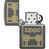 Зажигалка Zippo Iron Stone, матовый серый (48791)